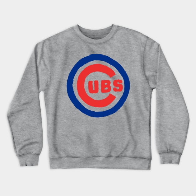 Chicago Cuuuubs 06 Crewneck Sweatshirt by Very Simple Graph